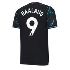 Manchester City Erling Haaland #9 Tredje Tröja 2023-24 Kortärmad